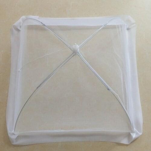 Foldable Household Food Umbrella Washable Mesh Food Lid Picnic Barbecue Party Anti Fly Mosquito Net Tent Kitchen Gadgets CE / EU