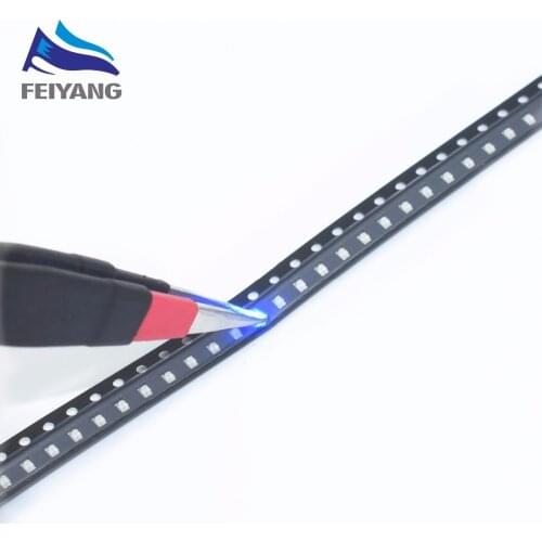 1000pcs SAMIORE ROBOT 0805 Blue Super Bright SMD LED Lamps 0805 LED 2012 Size