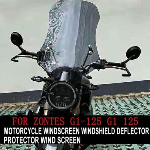For Zontes G1-125 dedicated Motorcycle Windscreen Windshield Deflector Protector Wind Screen Zontes G1-125 G1 125