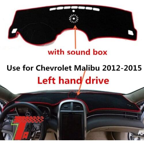 TAIJS Factory Sun Shade Anti Dust Polyester Fibre Car Dashboard Cover For Chevrolet Malibu 2012 2013 2014 2015 Left hand drive