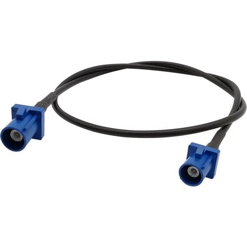 1Pcs Fakra C Adapter Plug to Fakra C Male RG174 Cable RF Coaxial Extension Wire Car GPS Antenna Assembly Length 10/15/20/30/50CM