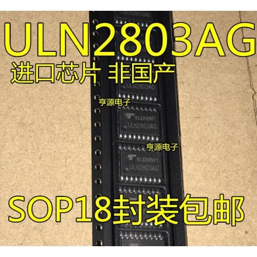 10PCS ULN2803 ULN2803AFWG ULN2803AG ULN2803ADWR SOP18
