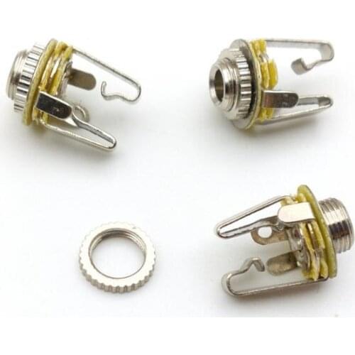 50PCS 3.5MM stereo Socket for headphone Audio CONNECTOR adapter