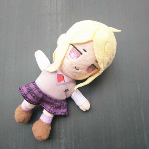 Anime Danganronpa V3 Akamatsu kaede Plush TOY Doll Plush Keychain NEW