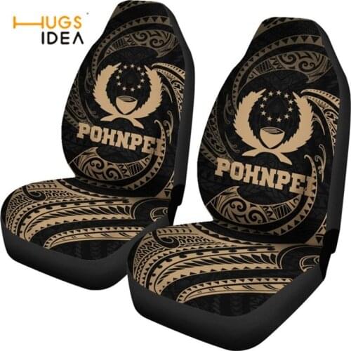 HUGSIDEA Pohnpei Car Saddle Blanket Seat Cover for Women Sea Turtle 2 Pcs Front Seat Cover Auto Internal Protection Soft Durable