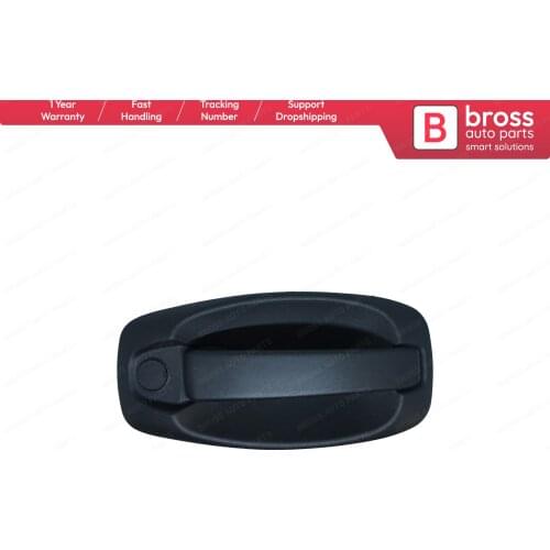Bross Auto Parts BDP815 1 Piece Front Right Door Exterior Outer Handle 9143.V1, 9143V1, 735460513 for Bipper Fiorino Doblo Nemo