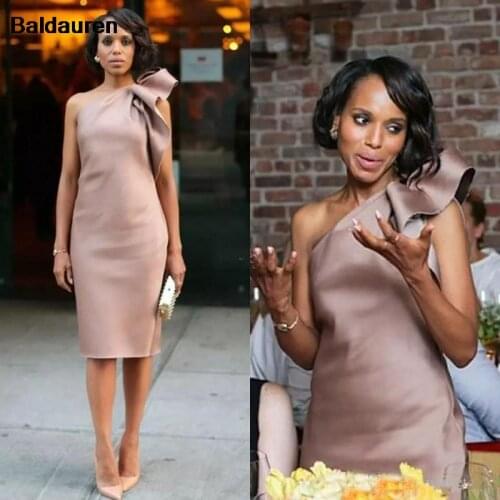 Женские платья на одно плечо Baldauren China At AliExpress