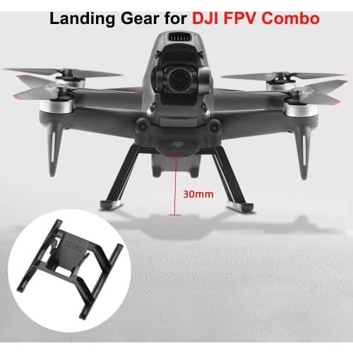 For DJI FPV Combo Drone Landing Gear Quick Release Height Extender Long Leg Foot Protector Stand Gimbal Guard for FPV Accessory