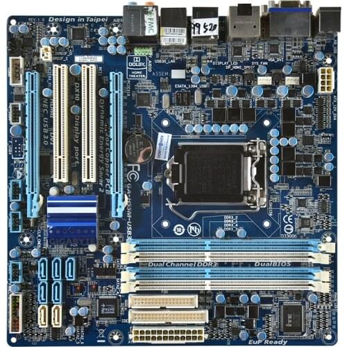 For GIGABYTE GA-H55M-USB3 LGA1156 DDR3 USB3.0 Intel H55 Micro ATX Motherboard