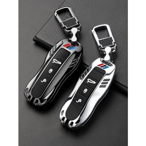 For Porsche Cayenne key shell macan Palamela Panamera car 718 key set buckle Upscale luxury Key Case