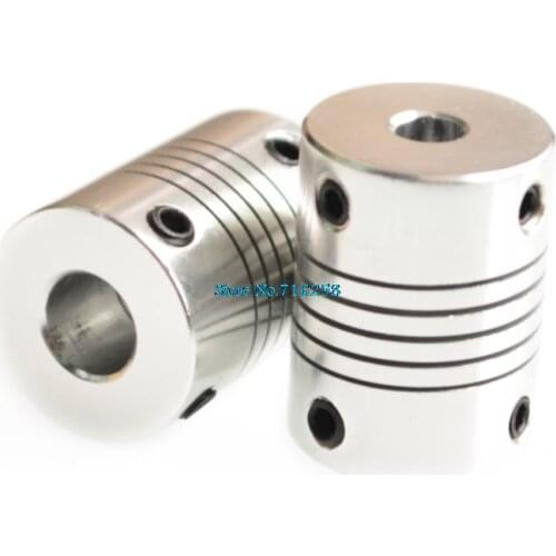 3D-printer Stepper-Motor Flexible Coupling-Coupler /Shaft-Couplings 5mm*8mm**25 mm 5mm*5mm**25 mm