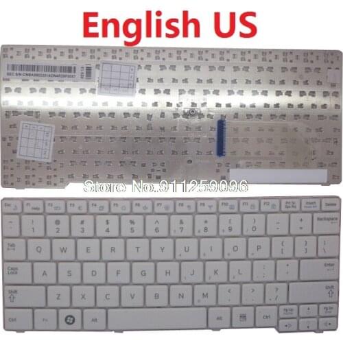 Laptop Keybaord For Samsung NF100 100NZC Russia RU English US BA59-03351C BA59-03351A White New