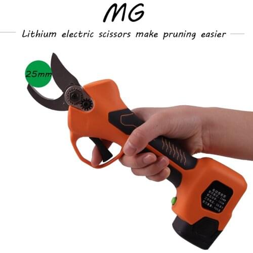 MG lectric Pruning Scissors Pruning Shears Garden Pruner Secateur Branch Cutter Cutting Tool 2000mAh Rechargeable
