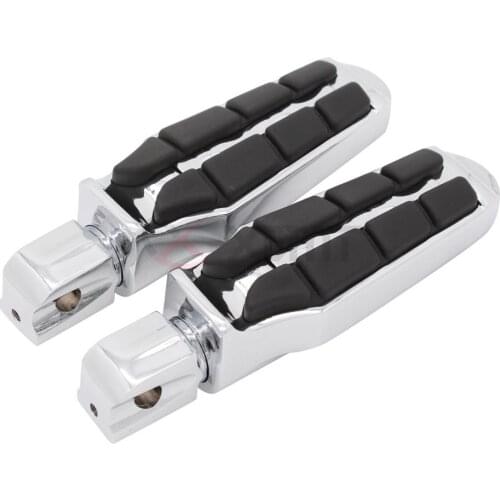 Motorcycle Rider Driver Foot Pegs Footrests Pedals Footboards Floorboards For Yamaha Dragstar V-Star Virago XV 250 XV250