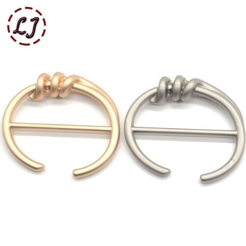 New 2pcs/lot High quality fashion Belt Buckles metal buckle for women wind coat bag shoes decoration crafts DIY sew accessory