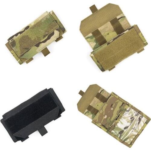 New Tactical Vest Folding Admin Pouch Molle Pouch Chest Hanging Map Bag