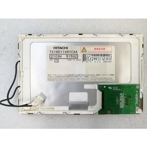 Original 7 inch LCD PANEL for Hitachi TX18D11VM1CAA 800X480 Industrial LCD display screen Repair replacement