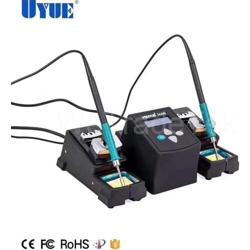 UYUE 3600 Lead Free Solder Station 75W Constant Dual Solder Iron Rework Station for Phone Repair Welding Station With Sleep Mode