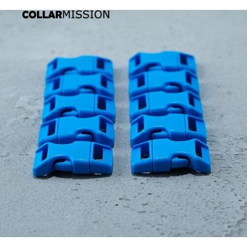 Webbing detach plastic buckle for DIY dog collar student bags backpack bags DIY accessories 15mm blue CK15SJ14