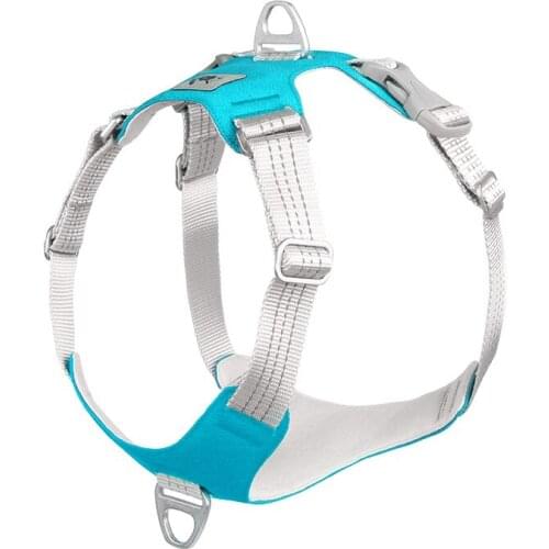 Pet Dog Harness Vest No Pull Reflective Dog Training Harness Collar for Small Medium Large Dogs Nylon Pet Training Harness