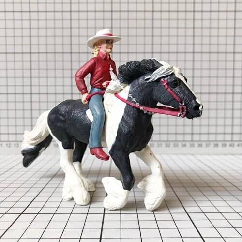 Pvc figure toy model Western Cowgirl Trainer