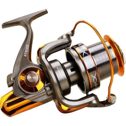 13+1Ball Bearing No gap guide structure Fishing Reel Left/Right Exchanged Handle Carp Pesca Spinning Fishing Wheel Tackle