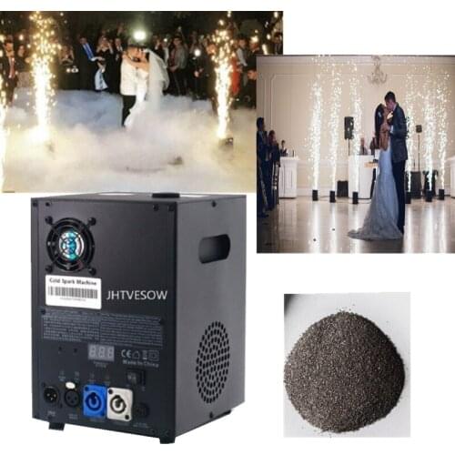Cold spark machine fireworks cold fountain flame effect stage machine night party club lighting wedding sparklers 600w
