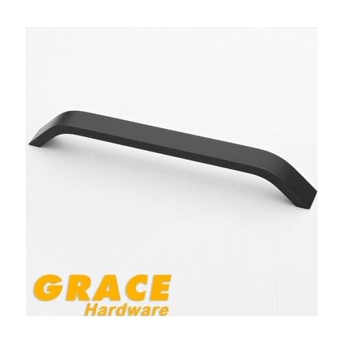 Solid Aluminum Alloy Modern Handle Cabinet Drawer Chest Door Furniture Knobs (C.C:192mm,L:210mm)