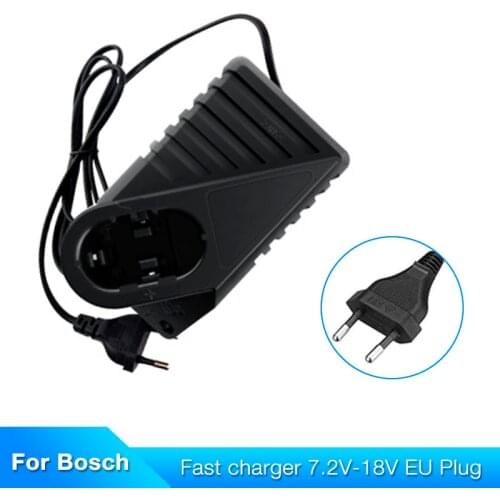 7.2V-18V Ni-Cd Ni-MH Universal Rechargeable Battery Charger for Bosch Battery BAT043 BAT045 BAT040 GSR7.2 GSR9.6 GSR12 AL1411DV