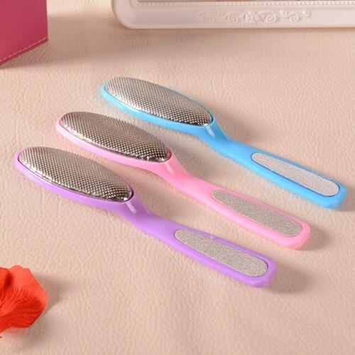 1PC Foot Rasps Foot Care Tool Hard Skin Callus File Exfoliating Remover Scrubber Pedicure Tool Random Color