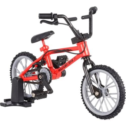 LX801 Decor Accessories Mini Mountain Bike Model Toys for 1/10 Traxxas Axial SCX10 Tamiya RC4WD D90 D110 TF2 RC Crawler
