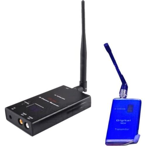 1W 16ch AV wrieless drone transmitter 0.9-1.3Ghz Wireless image FPV transmission Video Audio Transmitter Receiver sender