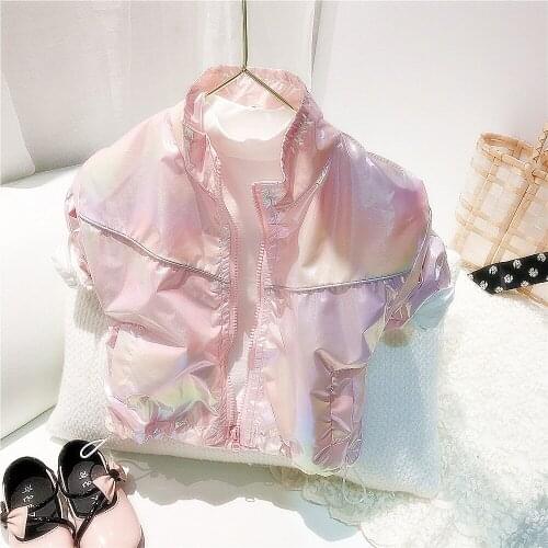 Childrens jacket spring autumn 2020 new Japanese style kids jackets trench coat for boys and girls