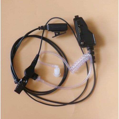 Earpiece Headset Acoustic Tube For Kenwood NX200 NX300 NX210 NX410 TK3180 TK380 TK385 TK190 TK290 TK390 Radio Walkie Talkie