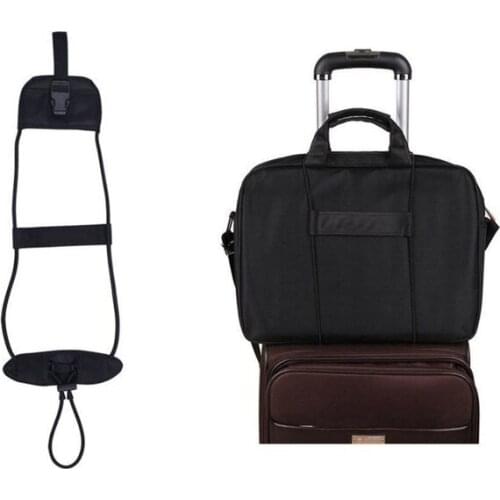 Add A Bag Strap Travel Luggage Suitcase Adjustable Belt Carry On Bungee Easy