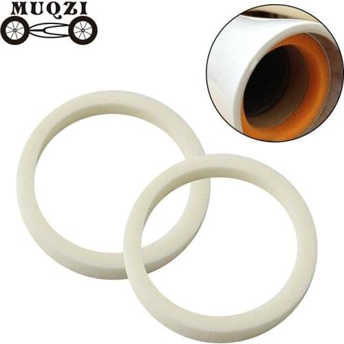 MUQZI 2pcs Bicycle Front Fork Sponge Ring Oil Foam Absorb Seal 30/32/34/35/36/38/40mm Forks Bike Accessories MTB Road Bicycles