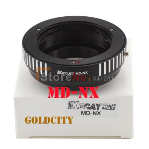 KECAY MD-NX Lens Adapter Ring for Minolta MD Mount Lens to for Samsung NX NX5 NX10 NX11 NX100 NX200 Mount Camera Adapter ring