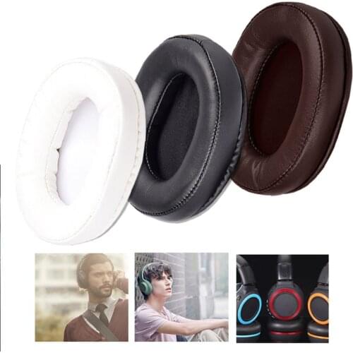 YYDS 1Pair Replaced Soft Leather Earpads Sponge Foam Ear Cushion Cover for steelseries Arctis 3 5 7 Headphone Headset