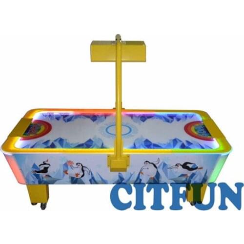 New Design Ice Air Hockey Table Amusement Device Coin Operated Machines DPM14A
