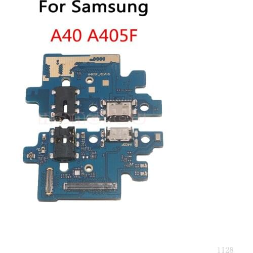 Original USB Charging Dock Board Charge Plug Socket Jack Port Connector Flex Cable For Samsung A40 A405F SM-A405F