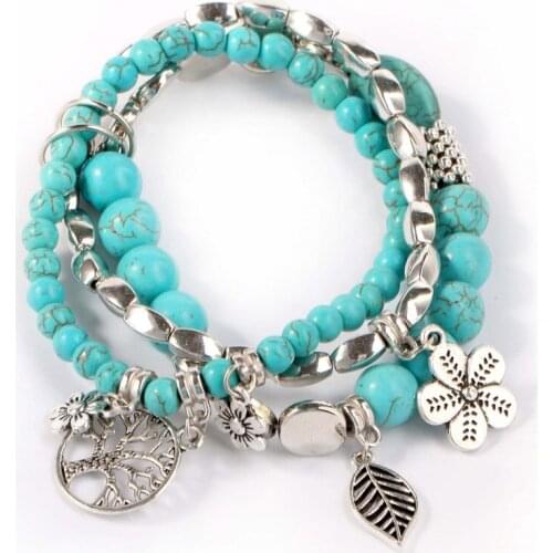 Qjystar Wooden Bracelets