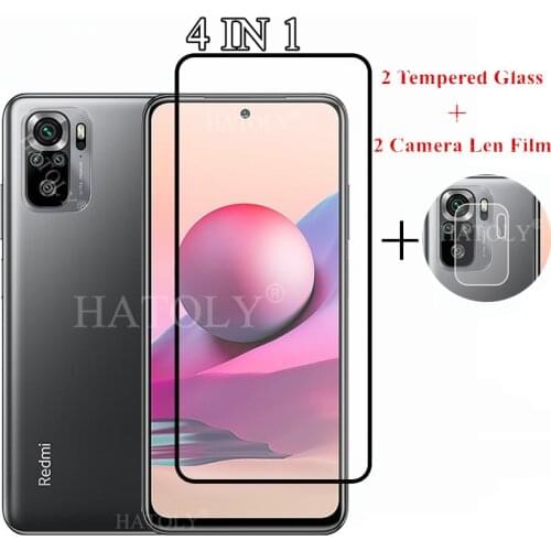 Glass For Xiaomi Redmi Note 10S Screen Protector Tempered Glass For Redmi Note 10S Glass For Redmi Note 10S 10 Camera Protector