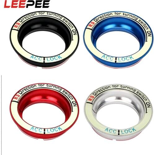 Luminous Car Ignition Keyhole Ring Cover Decoration Cover for Ford Focus 2 3 4 Kuga Auto Accessories Car Stickers Car-styling