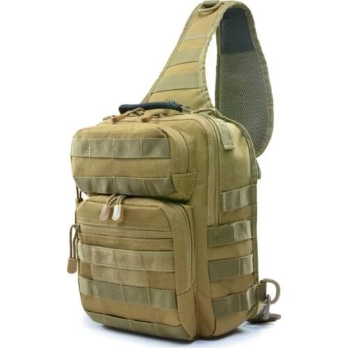 Military Tactical Backpack Outdoor Molle Army Shoulder Bag Camping Hiking Hunting Backpack Trekking Sling Chest Pack Fishing Bag