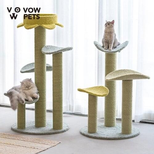 VOW Cat Nest Cat Climbing Frame Tree House Cat Tree Cat Jumping Platform Cat Claw Column Cat Frame Big Cat Climbing Frame New