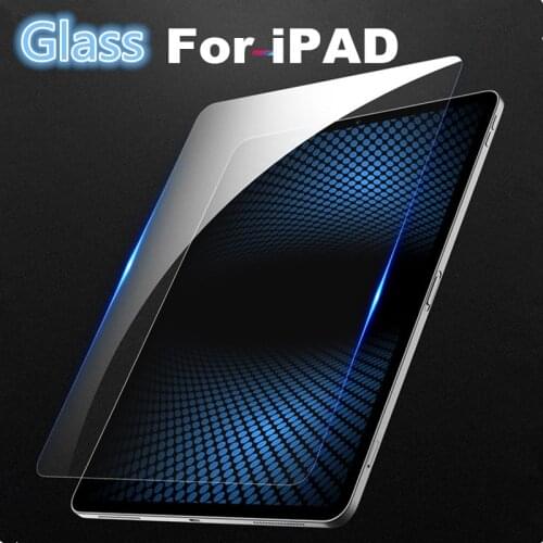 9H Tempered Glass For iPad 10.2 inch 2019 2020 2.5D Full Cover Screen Protector For iPad 7 8 th Generation Glass Protective Film