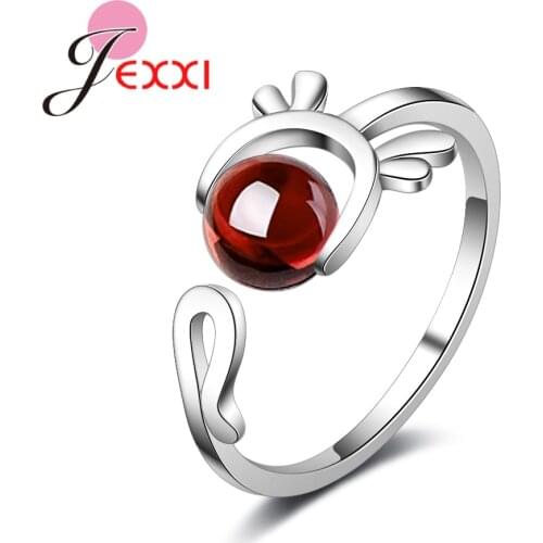 Animal Open Cute Fashion Ring for Women 925 Sterling Silver Elegant Style Wedding Bands Party Rings For Lady/Women/Girls