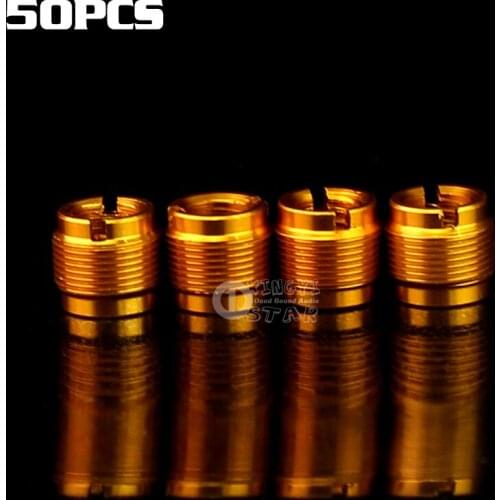 50Pcs Desktop Spider Microphone Stand Clip 3/8" to 5/8" Screw Thread Adapter For Mic Holder Shock Mount Scissor Arm Suspension