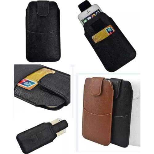For Huawei Mate 30 20 10 Lite Pro 20X Case PU Leather Pull Tab Sleeve Pouch Cases For Huawei Nova 4 4E 3 3I 3E Honor 8X 8A 8C 7C