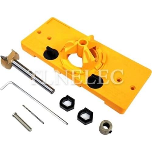 Woodworking 35MM Hole Opener 35 Hinged Hole Opener Door Plank Hinge Locator Woodworking Hole Opener Suit Combination